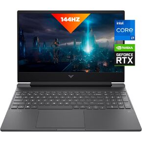 HP Victus 15 Laptop, FHD IPS 144Hz Display, 9ms Response Time, Intel Core i7-13700H, 16 GB RAM, 512 GB SSD, NVIDIA GeForce RTX 4050 GPU (6 GB), Windows 11 Home, 15-fa1020nr (2023)