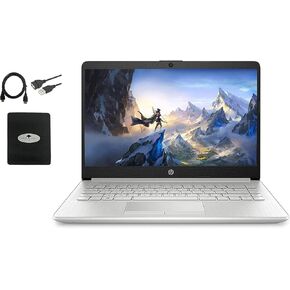 HP 14" FHD Laptop for Business and Student 2022, AMD Ryzen3 3250U (up to 3.5 GHz), 16GB RAM, Ethernet, USB-A&C, Webcam, WiFi, Bluetooth, HDMI, Fast Charge, Win10 S, w/GM Accessories