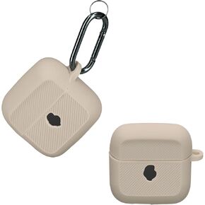 kwmobile Case Compatible with Skullcandy Mod Case - Silicone Cover Holder for Earbuds - Black