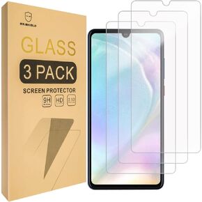 Mr.Shield [3-PACK] Designed For Huawei (P30 Lite) [Tempered Glass] Screen Protector with Lifetime Replacement
