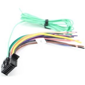 16Pin Car Radio Power Wire Harness Connector Compatible with Pioneer FHX720BT FHX520UI FH-X520UI FH-X720BT FH-X721BT - XT91011