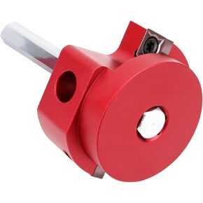 9 Piece Set PVC Pipe Reamer with 2 Carbide Square Blades,1/2 Inch,3/4 Inch,1 Inch,1-1/4 Inch, 1-1/2 Inch,2 Inch,2-1/2 Inch,3 Inch,4 Inch Head Aluminum for PVC, CPVC or ABS Pipe (Red, 9PCS)