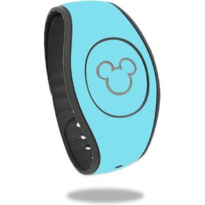 MightySkins Skin Compatible with Disney MagicBand 2 - Solid Blush | Protective, Durable, and Unique Vinyl Decal wrap Cover | Easy to Apply, Remove, and Change Styles | Made in The USA