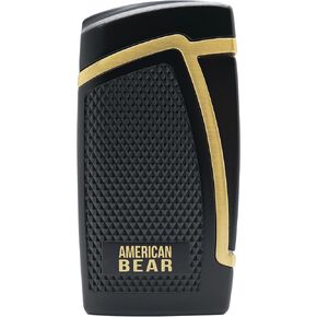 AMERICAN BEAR Double Torch Multi-Use Pocket Lighter. Windproof, Refillable. Great for Candles, Camping and More! (Does NOT Include Butane)