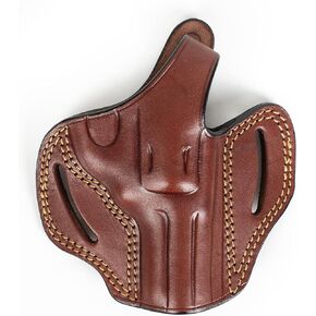 Charter Arms Mag Pug 3 inch 357 Magnum Revolver OWB Leather Gun Holster