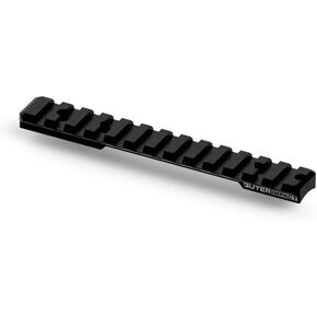 Outerimpact Ruger American Rifle Short Action Picatinny Scope Base with 0 MOA