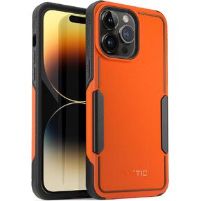 Poetic Neon Series for iPhone 14 Pro Case, Dual Layer Light Weight Slim Shockproof Protective Drop Protection Phone Case 2022 New Cover for iPhone 14 Pro (6.1 Inch), Military Green