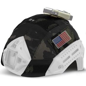 Tactical Helmet Cover for MTEK MK Airsoft Paintball Helmet, Camouflage Cloth Cover for Outdoor Sport Military Hunting Shooting Gear, Helmet not Included
