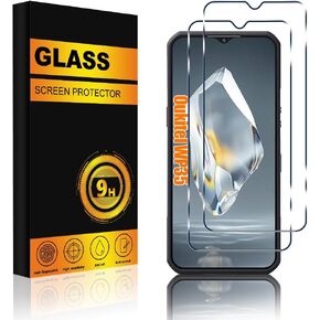2 PACK for Oukitel WP35 6.6 Inch Screen Protector Tempered Glass with 9H Hardness Anti-Scratch Bubble Free Easy Installation Case Friendly