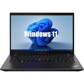 Lenovo ThinkPad L14 Gen 4 Laptop, 14" FHD (1920x1080) Display, AMD Ryzen5 7530U, 16GB RAM, 512GB SSD, Backlit Keyboard, HDMI, Windows 11 Pro (Renewed)