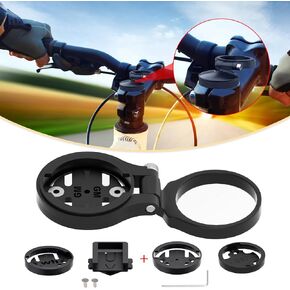 Out Front Bike Stem Mount - Adjustable Mount Compatible with Wahoo Elemnt, Garmin Edge, Bryton Rider, Stages Dash, Hammerhead Karoo & More for Bicycle Computers & Handlebar Accessories