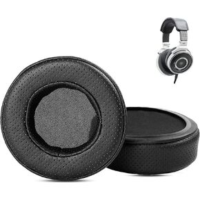 Breathable Earpads Cushion Replacement Compatible with AKG K267 K167 K520 Headphones Ear Pads with Punched Protein Leather and Memory Foam