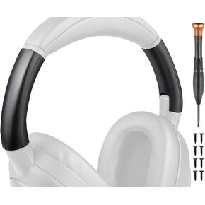 SOULWIT Headband Side Cover Slider Outer & Inner for Sony ULT WEAR/WH-ULT900N (WHULT900N) Over-Ear Noise Cancelling Bluetooth Headphones, Replacement Head Band Repair Part Accessories Kit - Black