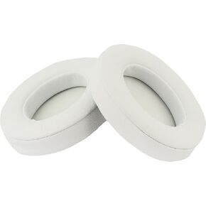 Premium Replacement Ear Pads Compatible with Beats Studio 2 Wired, Studio 2 and Studio 3 Wireless Headphones (White). Protein Leather | Soft high-Density Foam | Easy Installation
