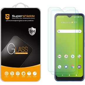 Supershieldz (2 Pack) Designed for AT&T Radiant Max 5G (6.82 inch) / Cricket Dream 5G Tempered Glass Screen Protector, Anti Scratch, Bubble Free