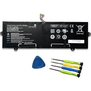 AA-PBMN4VN Laptop Battery Replacement for Samsung Galaxy Book Pro 360 15 NP950QDB-KA1HK NP950QDB-KB1US NP950XDB-KA1US NP950XDB-KB1US NP950XDB-KC3US NP950XDB-KC5US 15.44V 68Wh 4405mAh