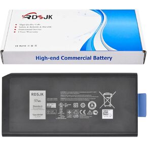 DKNKD X8VWF 4XKN5 CJ2K1 Laptop Battery for Dell Latitude 14 7404 7414 E7404 Rugged 5404 E5404 5414 P45G P46G VCWGN 0VCWGN YGV51 453-BBBD 453-BBBE 0W11CK W11CK XN4KN XRJDF 0W11V7 5XT3V 09FN4 11.1V 97Wh