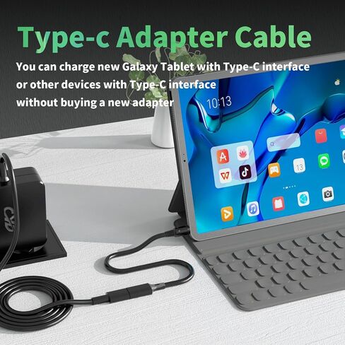 USB C to DC Plug 3.5mm x 1.35mm Adapter Cable, 5V 3.28Ft Type C Cable Straight Female to Male Universal Extension Cable for Tablet PC, IP Camera, Bluetooth Speaker, Webcam Router, 3Pack in Kuwait