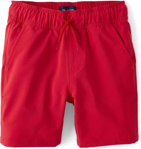 The Children's Place Boys' Quick Dry Pull on Jogger Shorts 5.5" in Saudi Arabia