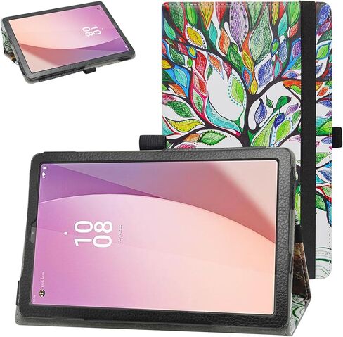 Bige for Lenovo Tab M8 Case Tablet ، Tab M8 HD (2nd Gen) TB-8505F & Tab M8 (3rd Gen) TB-8506F PU Leather Folio 2-Folding Cover for Lenovo Tab M8 8 "Tablet ، Blue Blue Dark in Kuwait