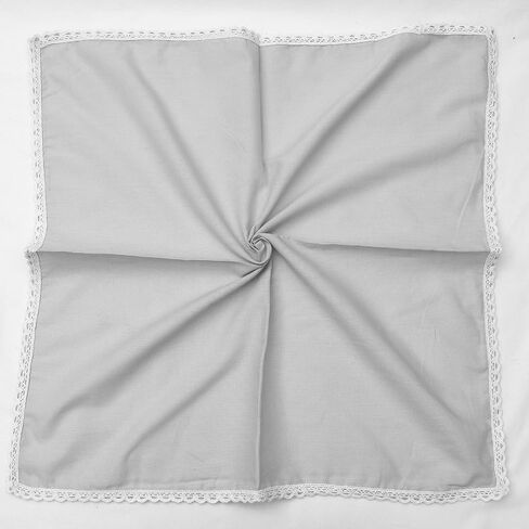 Olive Green Dyed Lace Napkins, Cotton Cloth Napkins, Set of 4-18x18 Inch Washable Dinner Napkins, Kitchen Towel Dinner Table Linen Indian Napkins, Wedding Lace Napkins, Tablecloth, Christmas Napkins in Kuwait