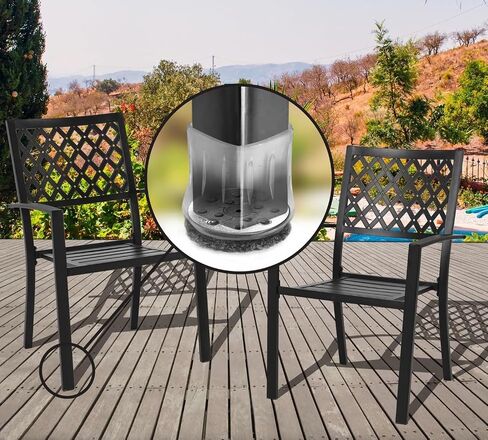 Slipstick Gorillaoutdoor Berber Furniture Fads with Scay Sleve Sock (8 Pack) Sliders Froofproof Outdoor Furniture لأرجل مستطيلة متوسطة in Kuwait