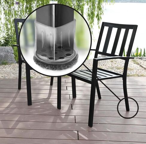 Slipstick Gorillaoutdoor Berber Furniture Fads with Scay Sleve Sock (8 Pack) Sliders Froofproof Outdoor Furniture لأرجل مستطيلة متوسطة in Kuwait