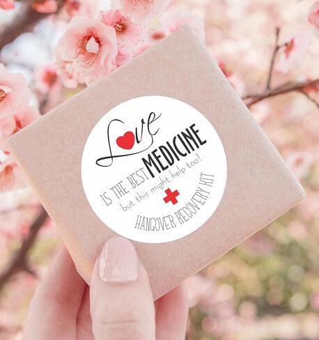 ملصقات مجموعة أدوات العزوبية - ملصقات شكرًا لك - ملصقات الزفاف - ملصقات لا أندم على شيء in Kuwait