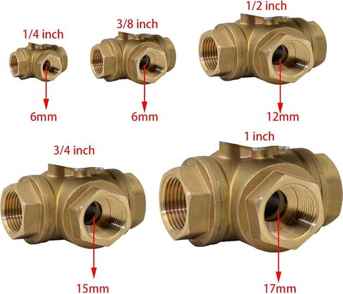 3 Way 1-1/4 inch 12VDC 24VAC/DC L Type Auto Return Brass Electrical Position Feedback On/Off Motorized Ball Valve in Kuwait