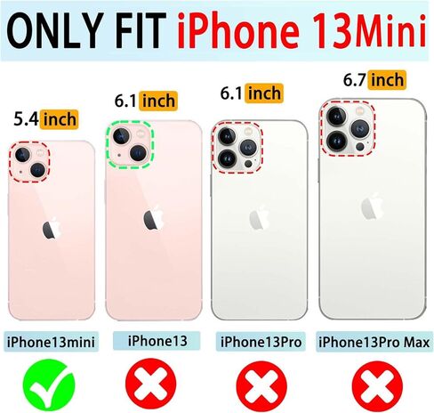 حالة محفظة Vanavagy متوافقة مع iPhone 13 للنساء والرجال ، غلاف هاتف Folio من الجلد يناسب جبل السيارة المغناطيسية مع حامل بطاقة الائتمان ، غابات الأخضر in Kuwait