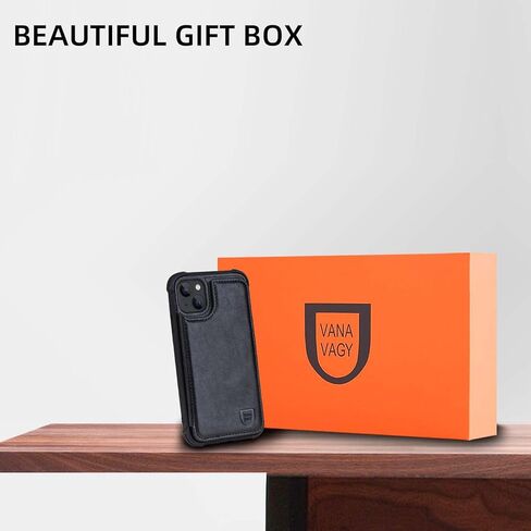 حالة محفظة Vanavagy متوافقة مع iPhone 13 للنساء والرجال ، غلاف هاتف Folio من الجلد يناسب جبل السيارة المغناطيسية مع حامل بطاقة الائتمان ، غابات الأخضر in Kuwait