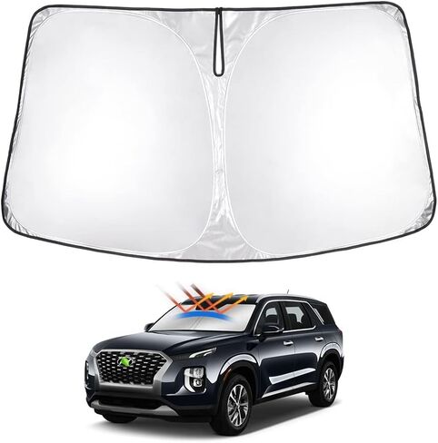 T TGBROS Windshield Sunshade Custom Fit for 2020-2023 2024 Subaru Outback Accessories Foldable Sun Shield Front Window Sun Visor Protector Protector in Kuwait