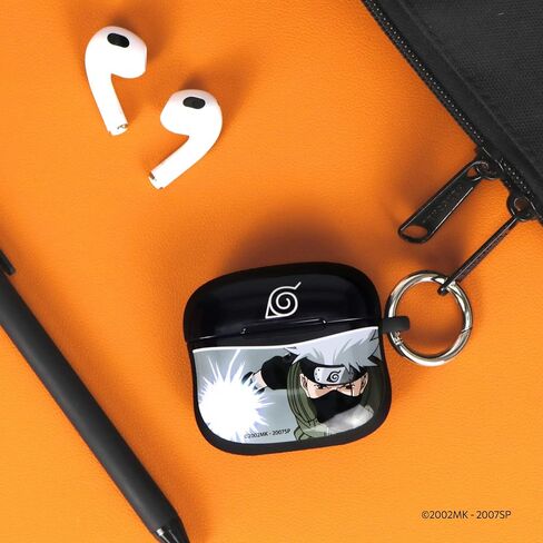 iFace Naruto Shippuden Anime Collection AirPods Case Compatible with AirPods 3rd Gen. – Protective Cover [Carabiner Clip Included] [Wireless Charging Compatible] – Kakashi in Kuwait