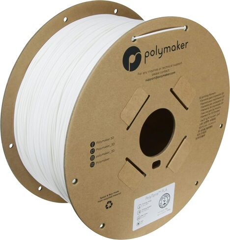 Polymaker Matte PLA for Production 2.5kg 1.75mm Black, 1.75 PLA 3D Printer Filament 2.5kg, Cost Effective Large Spool for Heavy 3D Printing Users in Kuwait