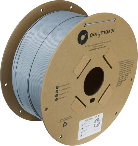 Polymaker Matte PLA for Production 2.5kg 1.75mm Black, 1.75 PLA 3D Printer Filament 2.5kg, Cost Effective Large Spool for Heavy 3D Printing Users in Kuwait