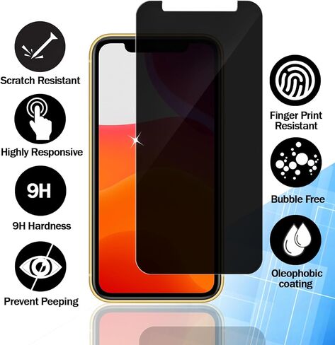 RKINC Screen Protector [2 + 2 Pack] for iPhone X 5.8-Inch, Tempered Glass Film Screen Protector & 2 Camera lens Protector [LifetimeWarranty][Anti-Scratch][Anti-Shatter] in Saudi Arabia