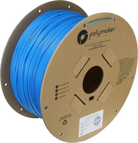 Polymaker Matte PLA for Production 2.5kg 1.75mm Black, 1.75 PLA 3D Printer Filament 2.5kg, Cost Effective Large Spool for Heavy 3D Printing Users in Kuwait