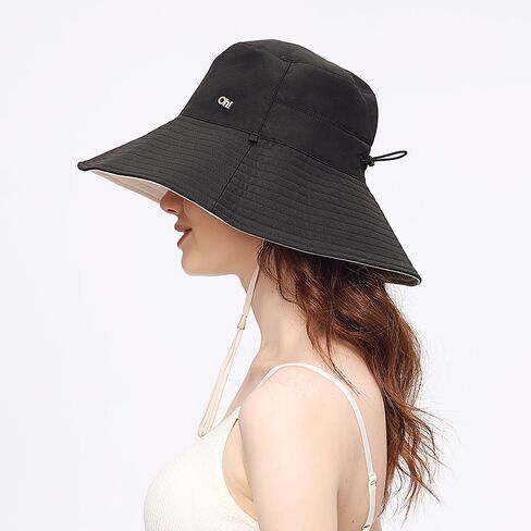 Sun Hats for Men Women UPF 50+ Wide Brim Fishing Hat UV Protection Ponytail Beach Gardening Hat SLH3M430D in Saudi Arabia