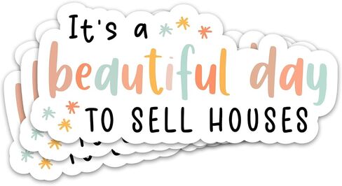 3PCs Badass Real Estate Agent 3" Sticker, Vinyl Waterproof Realtor Stickers for Laptop Water Bottle Phone Car Notebook, Idea Gifts for Realtors 3 Inches Decals in Kuwait