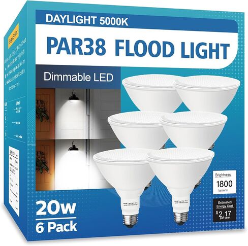PAR38 PLAND GREEN LIRGHT ، 2 حزمة قابلة للتطبيق ، E26 BASE GREEN LITGRED Outoor (20W استبدال بـ 200 واط) ، شرفة مصباح خضراء في الهواء الطلق ، ضوء ملون ، ضوء بقعة ، هالليان ، إضاءة عيد الميلاد in Kuwait