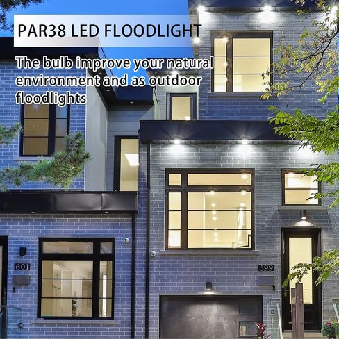 PAR38 PLAND GREEN LIRGHT ، 2 حزمة قابلة للتطبيق ، E26 BASE GREEN LITGRED Outoor (20W استبدال بـ 200 واط) ، شرفة مصباح خضراء في الهواء الطلق ، ضوء ملون ، ضوء بقعة ، هالليان ، إضاءة عيد الميلاد in Kuwait