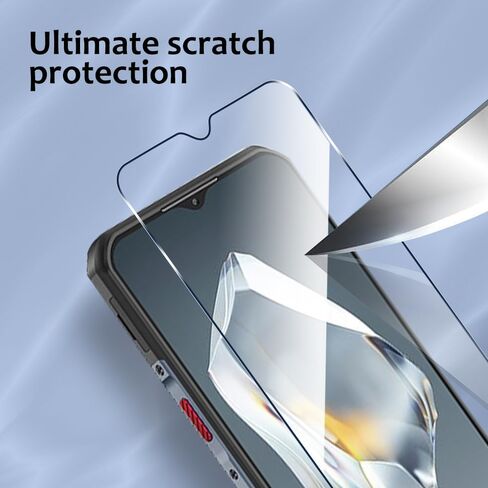 2 PACK for Oukitel WP35 6.6 Inch Screen Protector Tempered Glass with 9H Hardness Anti-Scratch Bubble Free Easy Installation Case Friendly in Saudi Arabia