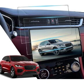 2 Pack Screen Protector For Jaguar F-Pace 2021-2024,11.4 Inch Infotainment Screen Protective Film Compatible with F-Pace Accessories