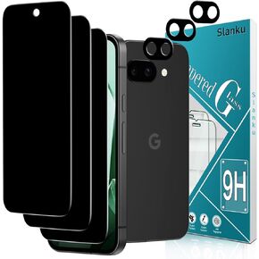 SLANKU [3+3 حزمة لـ Google Pixel 9A ، واقي شاشة شاشة الخصوص