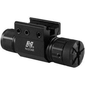 NcStar Pistol and Rifle Green Laser with Weaver Mount Pressure Switch (APRLSMG),Black