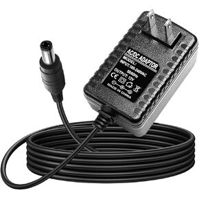 12V 2A Power Cord Adapter Compatible with Fenchilin Hollywood Vanity Makeup Mirror Light Bulbs, Hollywood Vanity Mirror Power Cable for Makeup Light Bulbs, Hansong DC117-15 DC11715 Charger Charging