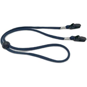 Blue Medium Hat Chin Cord, Adjustable Hat Strap Clips Windproof Hat Lanyard on Bag Hat Holder for Travel Hat Keeper Fishing Hats Accessories