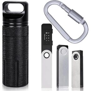 Aenlllosi لـ Ledger Nano X BTC Bitcoin Crypto Aralet Wallet Aluminium Case