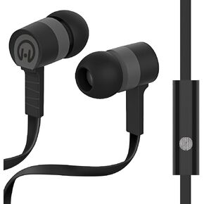 HyperGear in-Ear Wired Earphones with Mic Noise Isolating Fit Earbuds with 3.5mm Aux Jack for Computers, Laptops Tablets, Cell Phones & More [Blue] in Kuwait