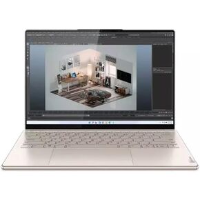 Lenovo 2024 Laptop | Slim 9 | 14" 3840 x 2400 Touch OLED | Intel-14 Core i7-1280P | 32GB LPDDR5 | 1TB SSD | Windows 11 Pro | Wi-Fi 6E - Bluetooth 5.1 - Backlit Keyboard - 1080p FHD Camera - Oatmeal